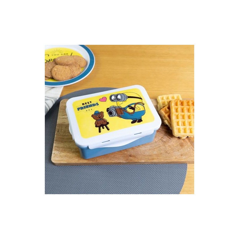 Geda Labels Minions Gentleman Lunch Box 1100 ml Polypropylene