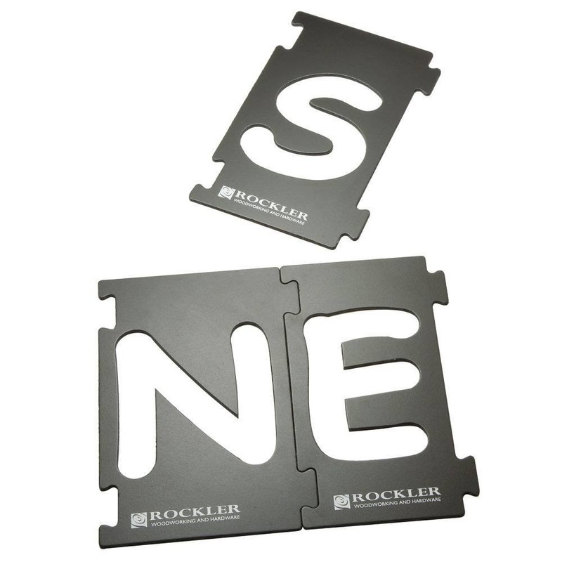 Rockler Router Letter Template Set (4” H) – Comic Sans