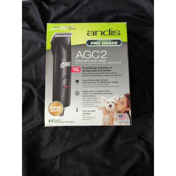 Andis UltraEdge AGC Super 2-Speed Detachable Blade Clipper Open Box