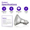 Jaenmsa Par20 Halogen Bulbs 120V 39W, E26 Flood Light Bulb,