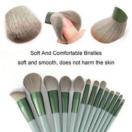 Koccido Koccido Makeup Brushes 22 Pcs Makeup Kit,Foundation Brush Eyeshadow Brush Make up Brushes Set (Green, 22 Piece Set Large)