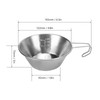 Stainless Steel Camping Sierra Cup Stackable Portable Stainless Steel Sierra