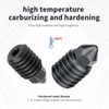 8pcs Nozzles Removable Hardened Steel Nozzle, Upgraded High Temperature Wear