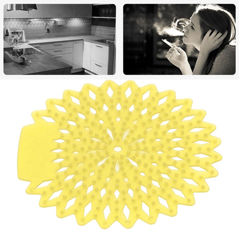 10Pcs Urinal Screens Deodorizer Splash Proof Long Lasting Odor Removal
