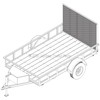 6′ x 10′ Utility Trailer Plans – 3,500 lb Capacity