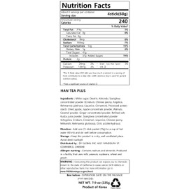 DAMTUH Korea Traditional Han Tea - Herbal Tea single serve 15g x 15 sticks