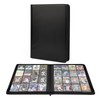 Premium 1000+ Pockets Trading Card Binder, 16-Pocket Ringless Side-Loading Album