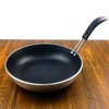Frying Pan Nonstick High Temperature Resistant Small Flat Bottom Aluminum