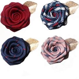 YANQINQIN Men's Brooch, Simple Suit, Flower Lapel Pin Outfit, Recitals, Weddings, School Entrance Ceremonies, Graduation Ceremonies, Everyday Use, Stylish, Silver Accessory, Gift, a