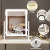 HNV Vanity Mirror with Lights – 15"x13" Large Makeup Mirror