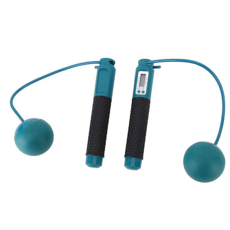 Cordless Jump Rope Weighted Accurate with Counter Ropeless Skipping Rope