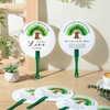 DoubleFill Family Reunion Party Favors Family Tree Round Handheld Fans