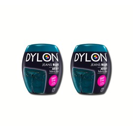 Dylon Machine Dye Pod - Jeans Blue, 350g (Jeans Blue x2)