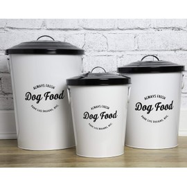 Park Life Designs Medium Food Storage Bin | Andreas (White)