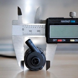 Brushless 12V Mini Water Pump 6-15V DC, 0.5-4W, Silent Ceramic (Submersible (ABS))