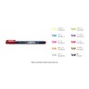 Tombow Fudenosuke Brush Pen - Hard - 10 Colors Set