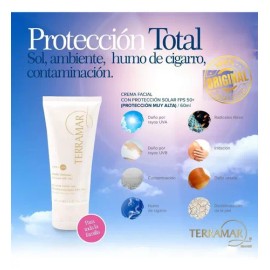 Crema Facial Con Protección Solar Fps 50+ Terramar