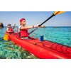 Sqoozie Non-Tipping Insulated Boat Can Holder (Island Blue, Standard)