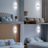 TRLIFE Wall Sconce Plug in, Modern Wall Sconce 12W Wall
