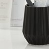 Sealskin Arte Tumbler, Ceramic, Black, 9.1 x 10 x 9.1