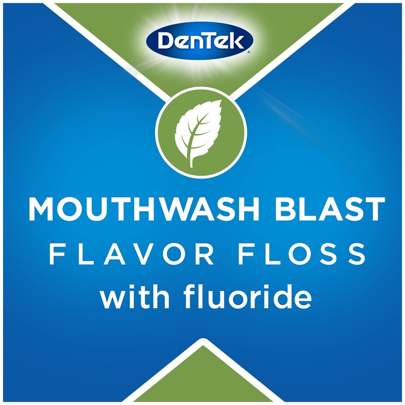 DenTek Earth Friendly Floss Picks, Organic Plant-Based bio-Plastic Handles, Mint,