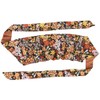 Wheatbags Love Wrap Around Heat Pack, Groovy Flowers Black