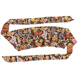Wheatbags Love Wrap Around Heat Pack, Groovy Flowers Black