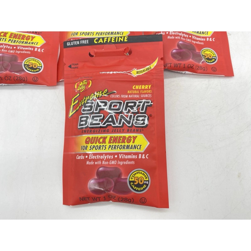 Jelly Belly Extreme Sport Jelly Beans Cherry Flavor (4 Count)