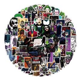 Joker 50 Calcomanias Stickers Guason Contra Agua
