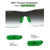 Mryok Replacement Nose Piece Nose Pads for Oakley Half Jacket/Flak