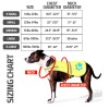 UD_Soft Shell Waterproof Dog Vest. Hi Visibility Reflective Jacket with