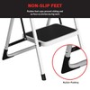 4 Step Ladder Folding Step Stool Ladder for Adults with
