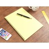 Silvine Luxpad A4 Memory Aid Yellow Paper Notebook - Lined