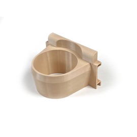 Rear Seat Cup Holder Upgrade for Lexus GX460 (2017-2023) Precision Fit for Yeti 20, 30oz and Other tumblers (for Rear Captain Seats, Black or Tan) (Tan)