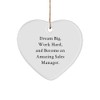 Dream Big, Work Hard, and Become an Amazing Sales Manager