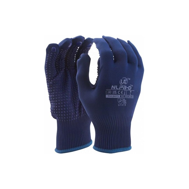 UCi NLPB-D Full Fingered Low Lint 13 Gauge PVC Dotting