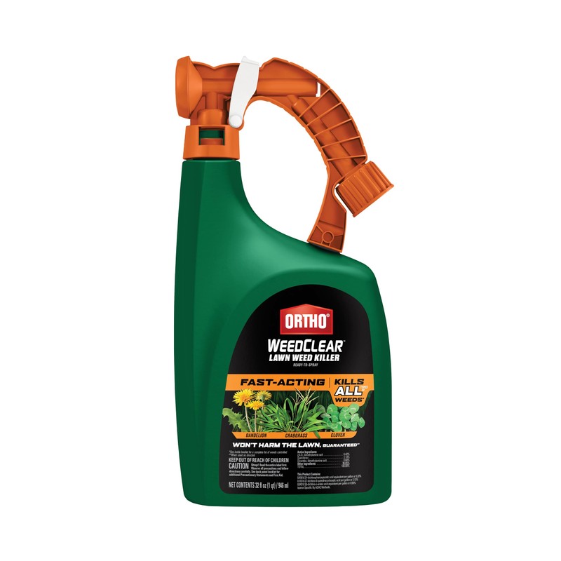 Ortho WeedClear Lawn Weed Killer Ready-to-Spray and Ortho Home Defense