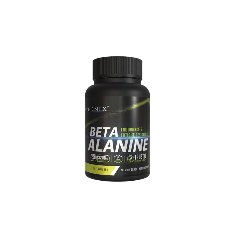 Athenix® Premium Beta Alanine Capsules - 3200 mg Per Serving