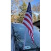 USA American Antenna Flag 11"x18" fits your car Antenna