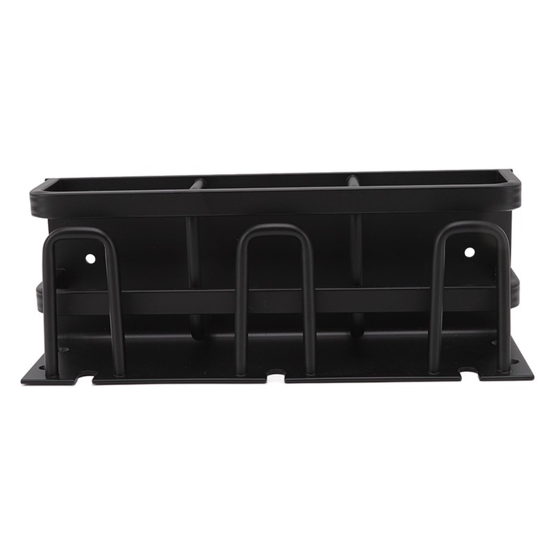 Toothbrush Holder Space Aluminum Rust Prevention Black Toothbrush Storage Rack