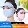 xbuk Ice Silk Full Face Mask,Sun Hats for Women UV