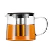 Glass Teapot 34oz/1000ml with Removable Stainless Steel Infuser Tea pot,