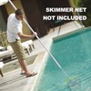 Sepetrel Pool Pole - Professional 15 Foot Telescoping Swimming Pool