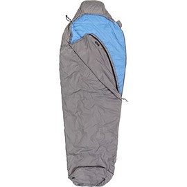 Cocoon Mountain Wanderer Volcano Sleeping Bag, Grey-Light Blue, 220 x 80 cm