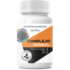 BIONICA | Suplemento Alimenticio | L-Arginina y Zinc | 30 Capsulas
