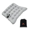 loloburuala Lumbar Support Pillow, Inflatable Seat Cushion, Lightweight Car Back
