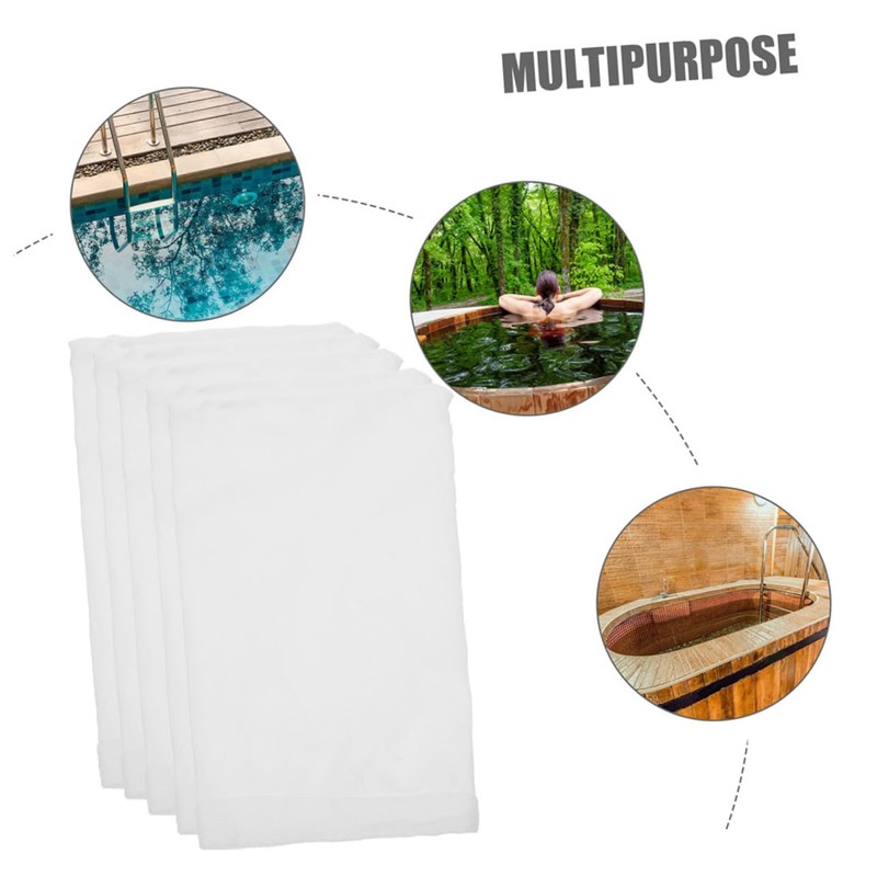 Levemolo 20Pcs Pool Skimmer Socks Elastic Mesh Basket Filters for