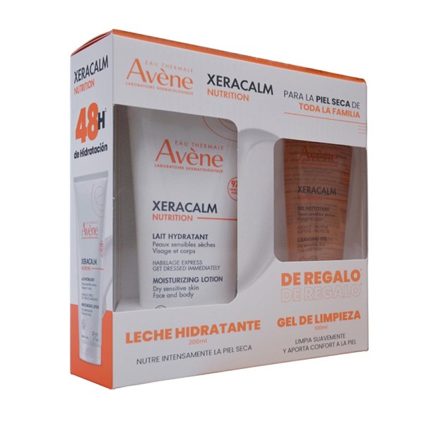Avene, Kit XeraCalm Nutrition Gel Limpiador 100ml + XeraCalm Nutrition