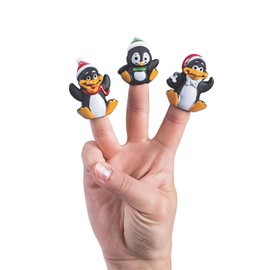 Fun Express Penguin Finger Puppets (2DZ) - Toys - 24 Pieces