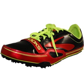 Brooks Men's PR Sprint 10.45 Track Spikes, Color: Red, Size: 12.0